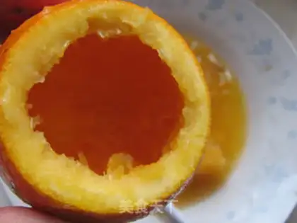 Make Fruit salad oranges step 4