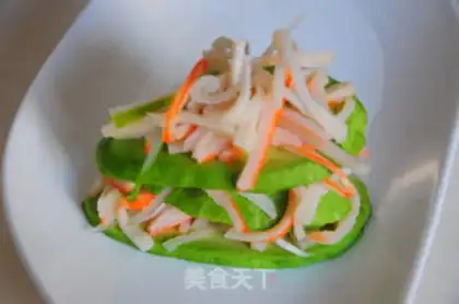 Make Butter willow salad step 9