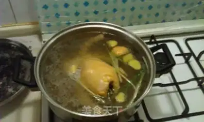 Make White chicken step 4