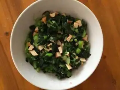 Make A cabbage bun step 1