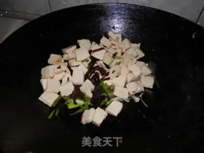 Make Soy tofu step 5