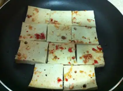Make A fragrance tofu step 3