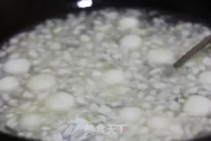 Make Poongullion soup step 3