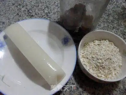 Make Red sugar oatmeal step 0