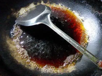 Make Red sugar oatmeal step 2