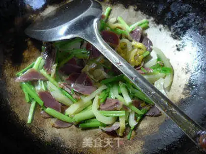 Make Sour duck celery step 6