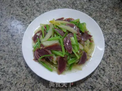 Make Sour duck celery step 7