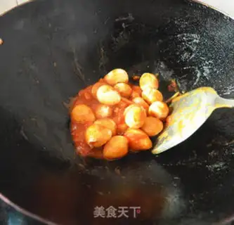 Make Tomato quail eggs step 8