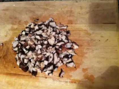 Make Mushroom sauce step 2