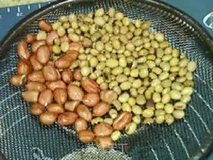 Make Peanut almond soy step 1