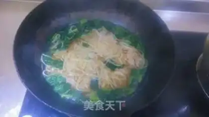 Make Spinach noodles step 4