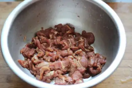 Make Orange fried lamb step 3