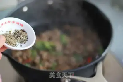 Make Orange fried lamb step 7