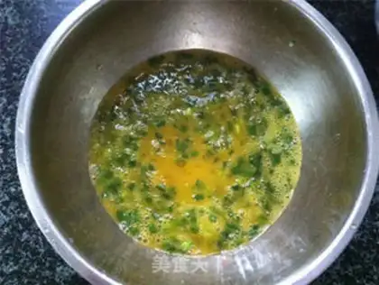 Make Fish fried eggs step 2