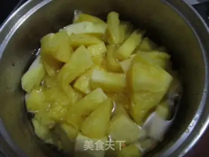 Make Pineapple jam step 2