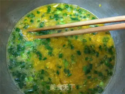 Make Fish fried eggs step 6