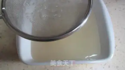 Make Tasty Japanese sweets - honey beans June step 2