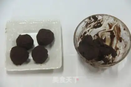 Make Chocolate truffles step 4
