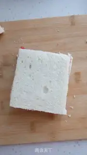 Make Fruit sandwich step 4