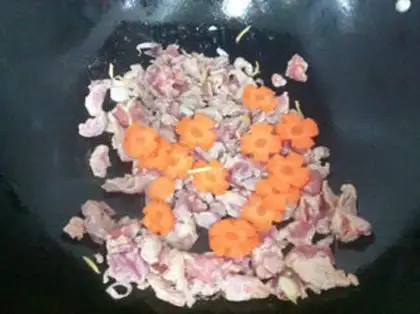 Make Orchid meat step 11