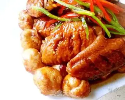 Make Tiger-skinned quail egg fried chicken wings step 12
