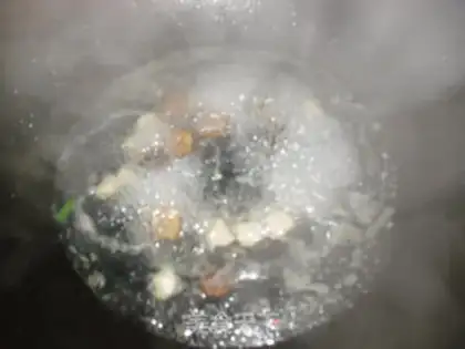 Make Three chicken balls step 2