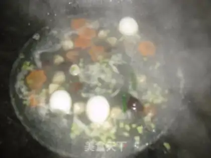 Make Three chicken balls step 3