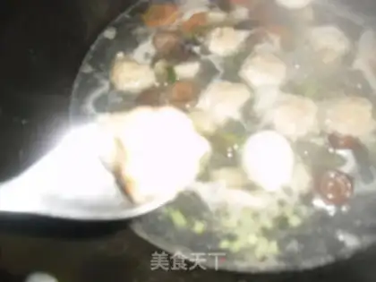 Make Three chicken balls step 4