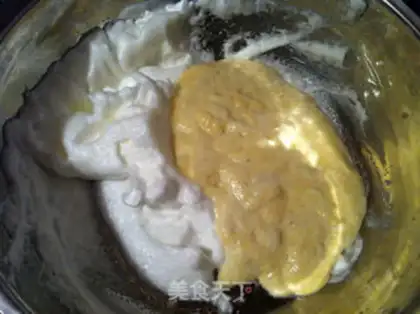 Make Green soy cream cake step 7