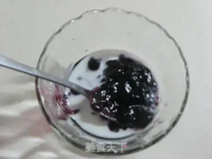 Make Blueberry Mountain step 9