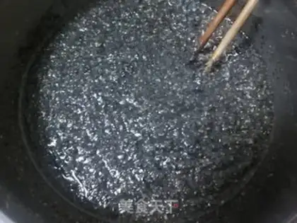 Make Black sesame peanuts step 8
