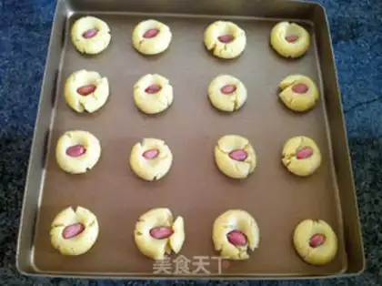 Make Peanut cookies step 6