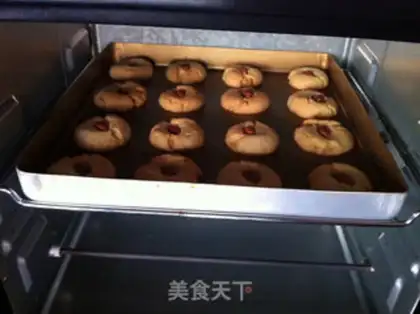 Make Peanut cookies step 7