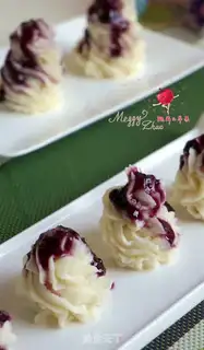 Make Blueberry Mountain step 13