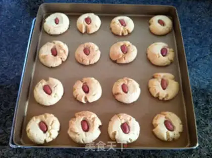 Make Peanut cookies step 8