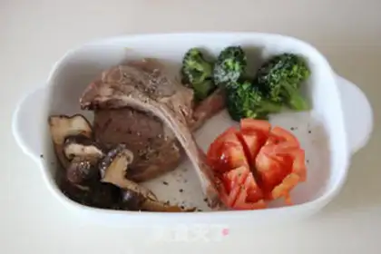 Make Black pepper lamb chops step 4