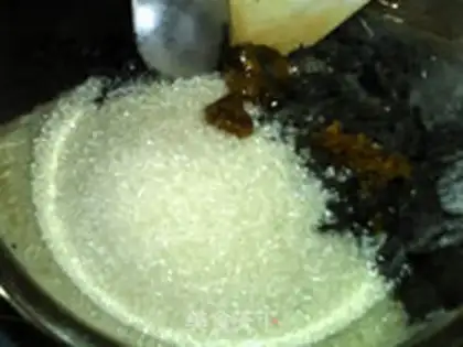 Make Peanuts, black sesame soup step 7