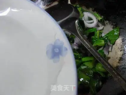 Make Onions, oil and vegetables step 3