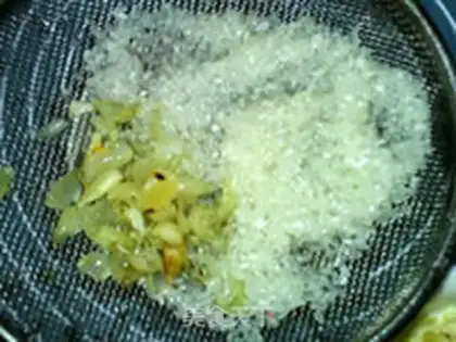 Make Lily almond congee step 2