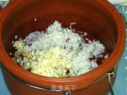 Make Lily almond congee step 3