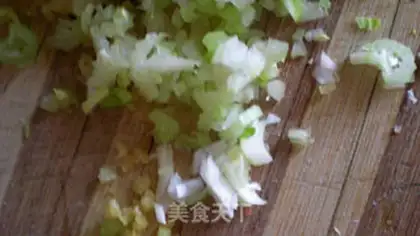 Make Celery dumplings step 0