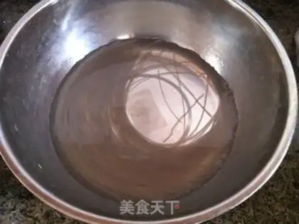 Make Flaming powdered kale step 1