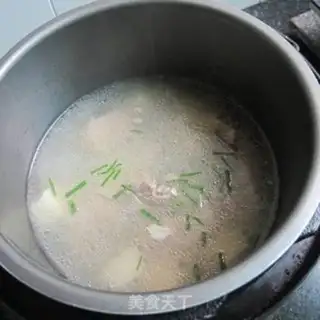 Make Bones tofu powder soup step 7
