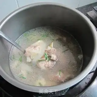 Make Bones tofu powder soup step 8