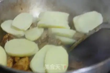 Make Potato chicken step 6