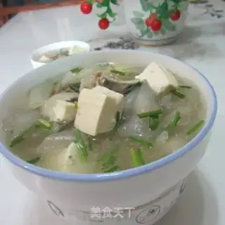Make Bones tofu powder soup step 9