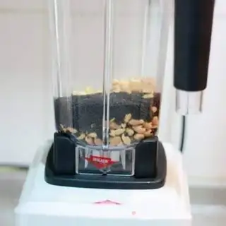 Make Black sesame peanut butter step 5