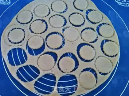 Make Peanut cookies step 6