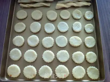 Make Peanut cookies step 7