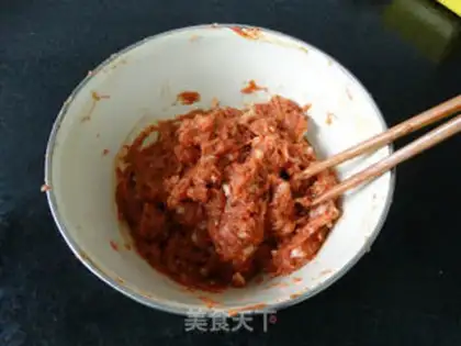 Make Spicy pork step 2